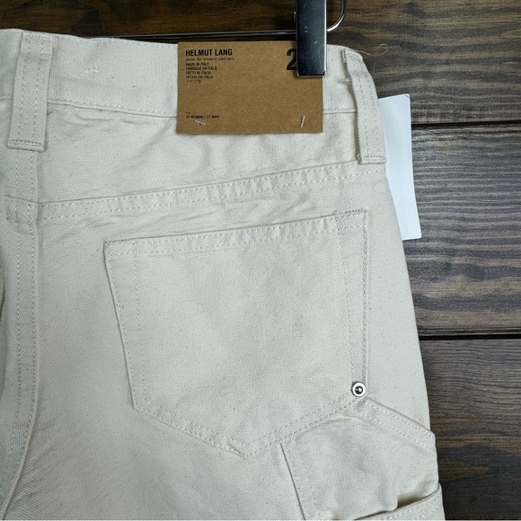 Helmut Lang Masc Lo Utility Natural jeans made in Italy - Picture 7 of 11